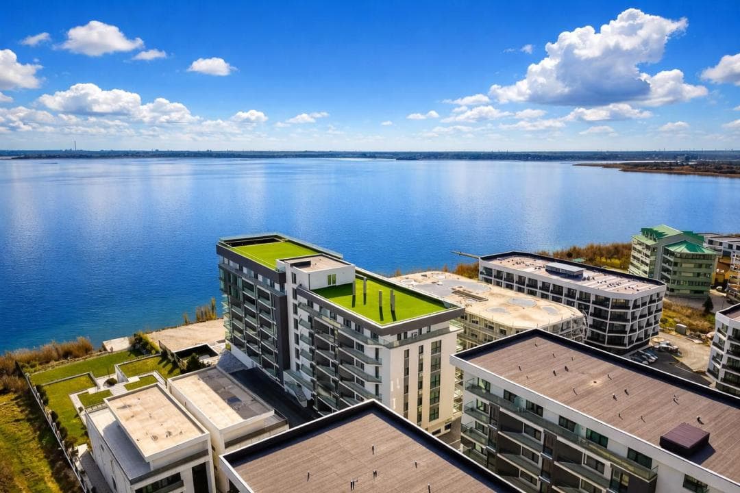 PRET PROMO!  - Apartament 2 Camere - Vedere Frontala La Lac - TVA INCLUS