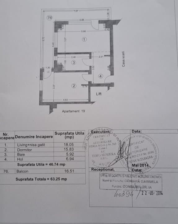 STATIUNEA MAMAIA-SUMMERLAND APARTAMENT 2 CAMERE 63 MP MOBILAT - 12