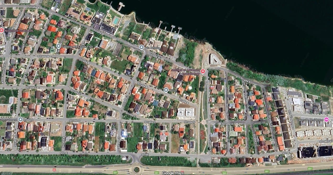 Teren Ovidiu Sud - La 200 M De Lac -  Cartier Exclusivist !