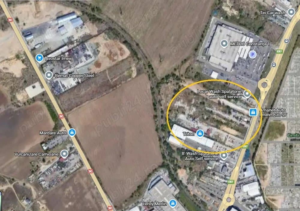 Teren de inchiriat Aurel Vlaicu, Constanta