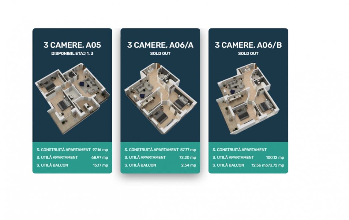 Apartamanet 2 Camere - Zona Stadion - Primaverii 45 - 8