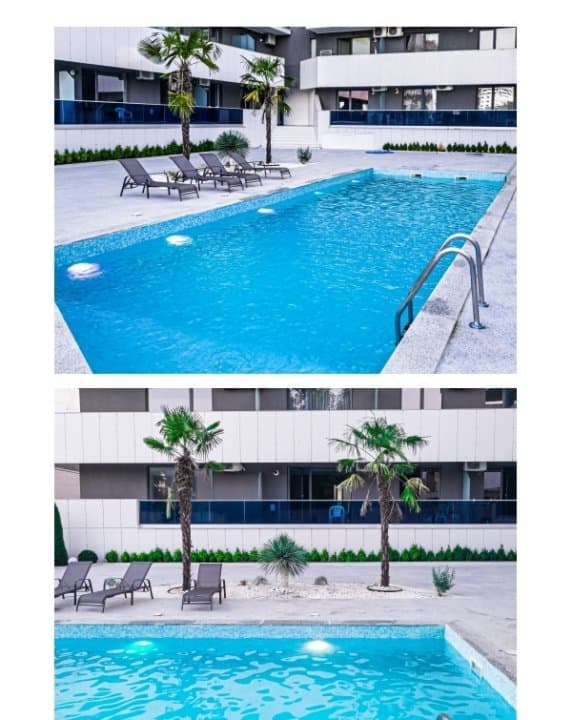 Studio modern și elegant + parcare în Mamaia Nord – Complex cu piscina