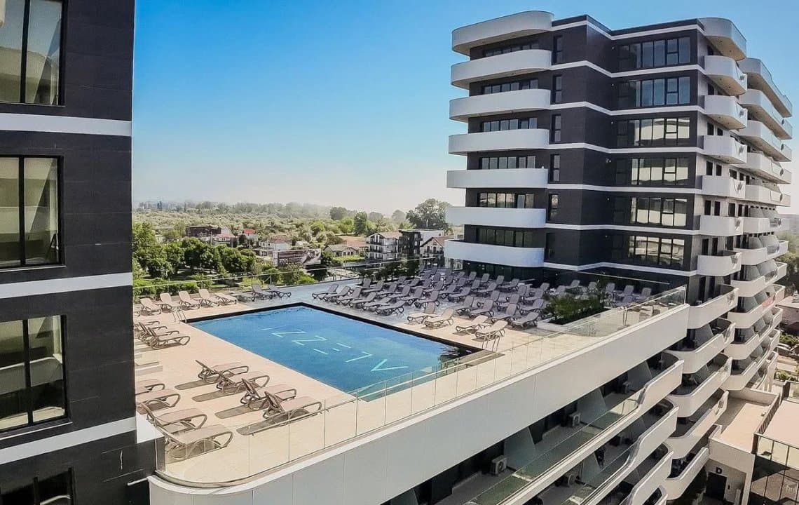 Apartament modern cu 2 camere și vedere la mare - Alezzi Odissey