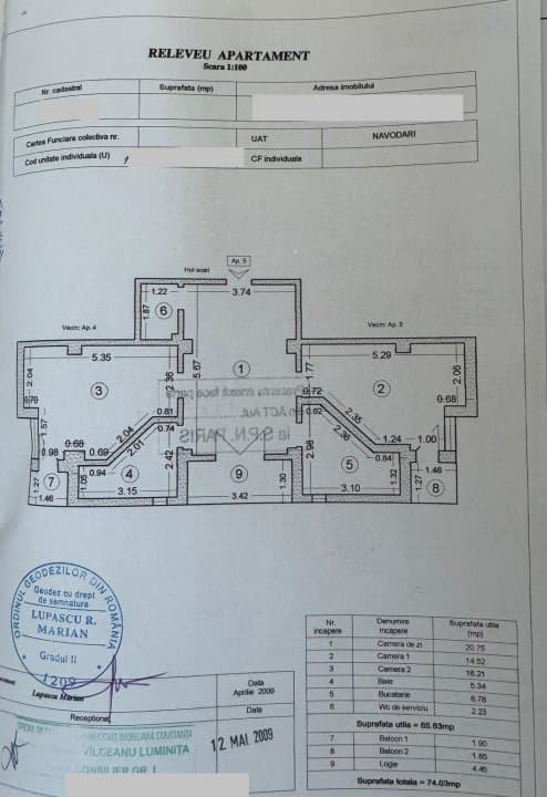 MAMAIA NORD-LIDL APARTAMENT CU 3 CAMERE MOBILAT - 9
