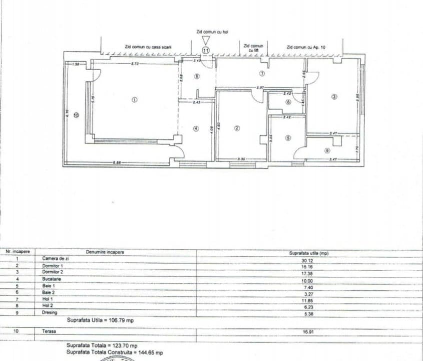 STATIUNEA MAMAIA-SUMMERLAND APARTAMENT CU 3 CAMERE 125 MP MOBILAT - 13