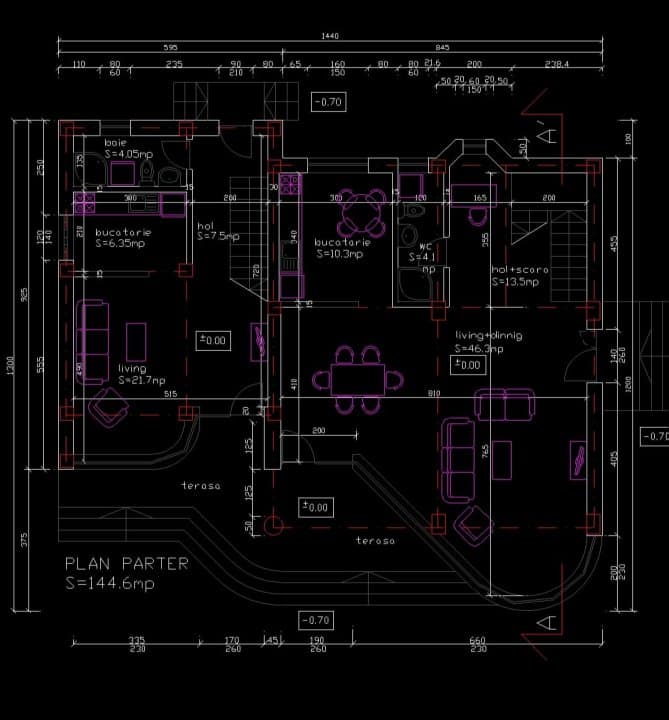 OPORTUNITATE – TEREN DE VANZARE ZONA ANDA - DESCHIDERE DUBLA SI PROIECT 437 MP - 5