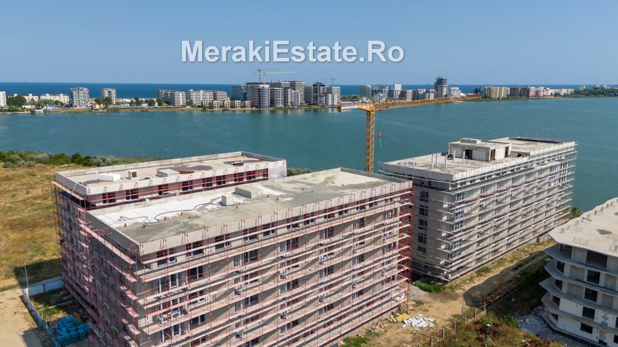 OFERTA PRET!Mamaia Nord- Apartament 2 Camere - Vedere Frontală La Lac - La Cheie - 2