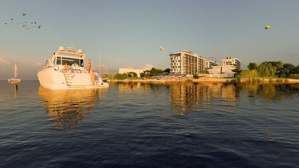 OFERTA PRET!Mamaia Nord- Apartament 2 Camere - Vedere Frontală La Lac - La Cheie - 25