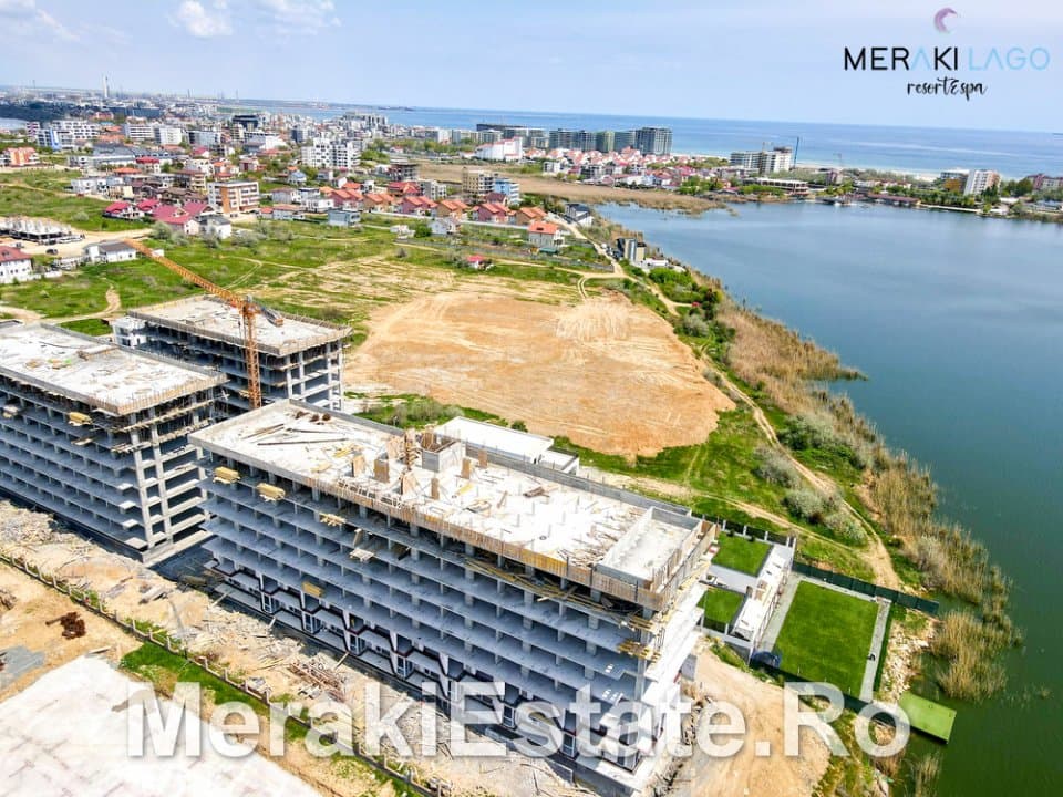 OFERTA PRET!Mamaia Nord- Apartament 2 Camere - Vedere Frontală La Lac - La Cheie - 33