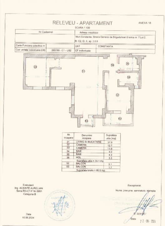 Apartament 3 Camere - South Residence - Totul Nou - 10