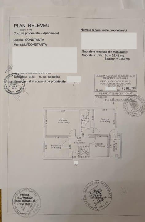 Apartament 3 Camere - Inel I - Eden - Mobilat Complet - Centrala Pe Gaze - 8