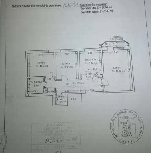 Apartament 3 Camere Decomandate - Tomis Nord - Mobilat - Centrala Pe Gaze - 8