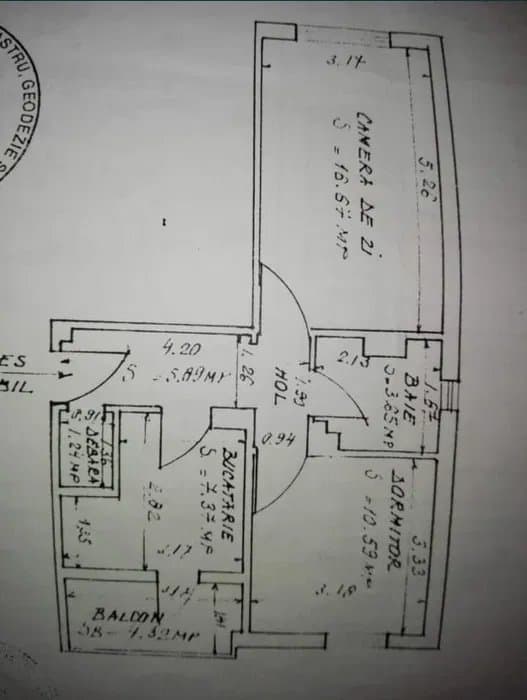 Apartament 2 Camere - Km 5 - Etaj 1 - Mobilat - Centrala Pe Gaze - 6