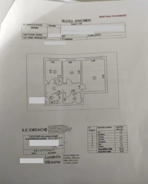 Apartament 2 Camere Decomandate - Tomis Nord - Parter - Centrala Pe Gaze - 6