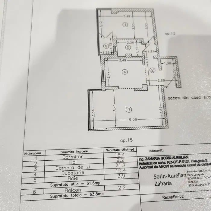 Apartament 2 Camere - Centru - Bld. Ferdinand - 8