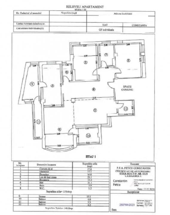 UNICAT!!!-APARTAMENT 4 CAMERE IN VILA BENEFICIAZA DE CURTE - 5