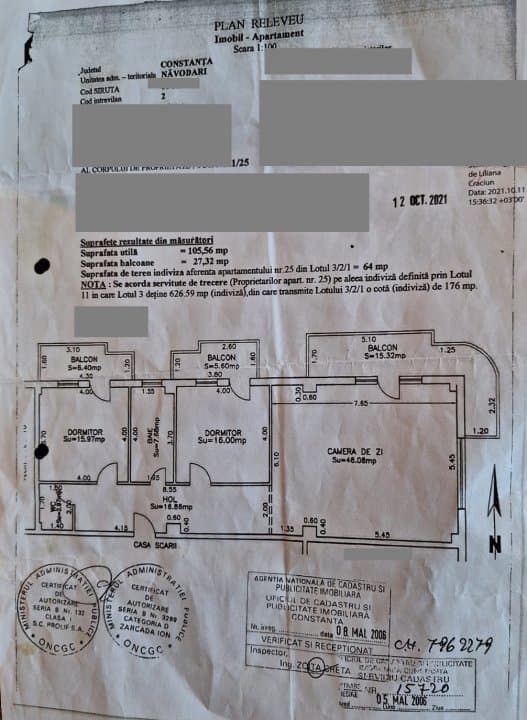 Apartament 3 Camere - Mamaia Nord - Vedere La Mare - Loc De Parcare - 14