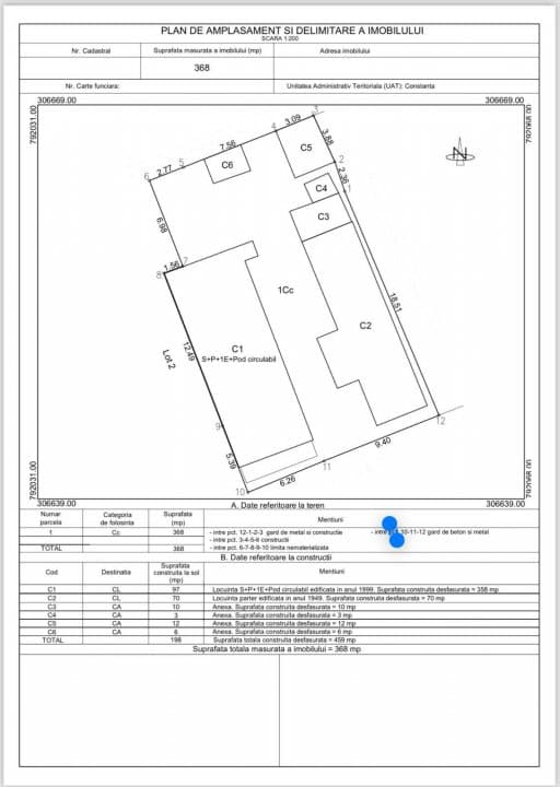 Casa S+P+1E+Pod Circulabil - Teren 370 Mp - Faleza Nord