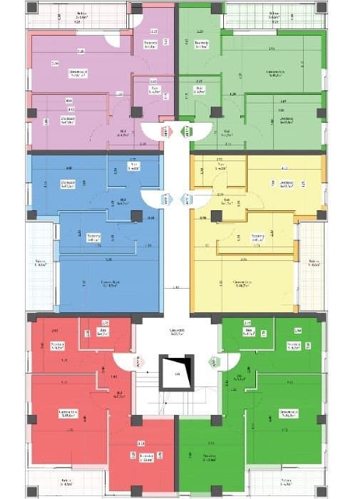 Apartament 2 Camere - Zona Elvila - Noir Residence - 8