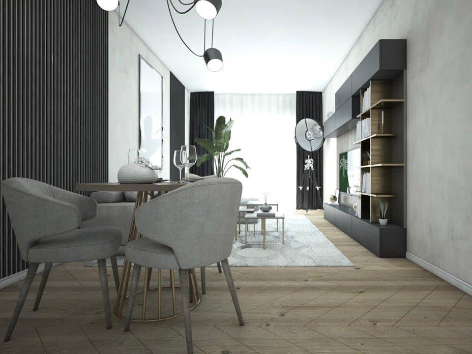 Apartament 2 Camere Tip 4 - Sala Polivalenta - Perpetum Residence II - 5