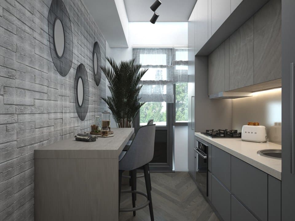 Apartament 2 Camere Tip 2 - Sala Polivalenta - Perpetum Residence II - 10