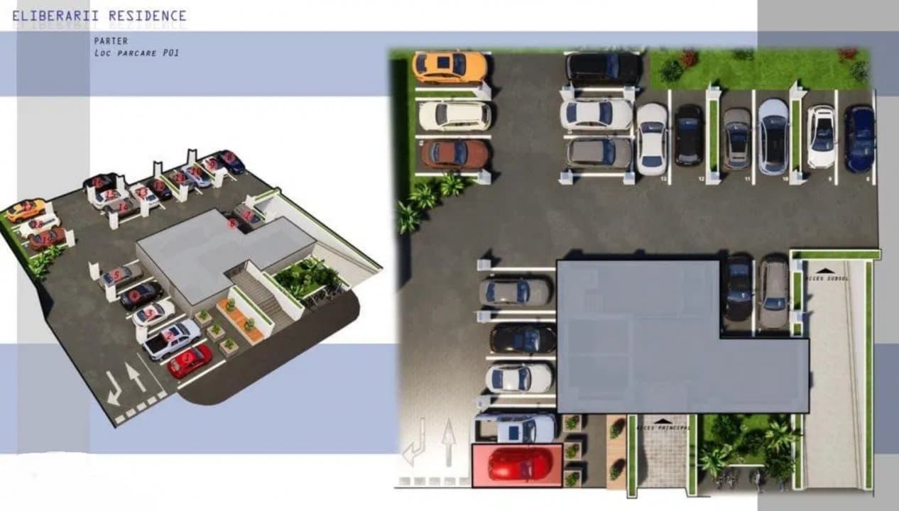 Apartament 2 Camere Tip 1 - Inel II - Eliberarii Residence - 5