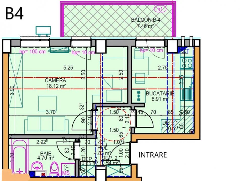 Garsoniera - Zona Boreal - Amsterdam One - 5