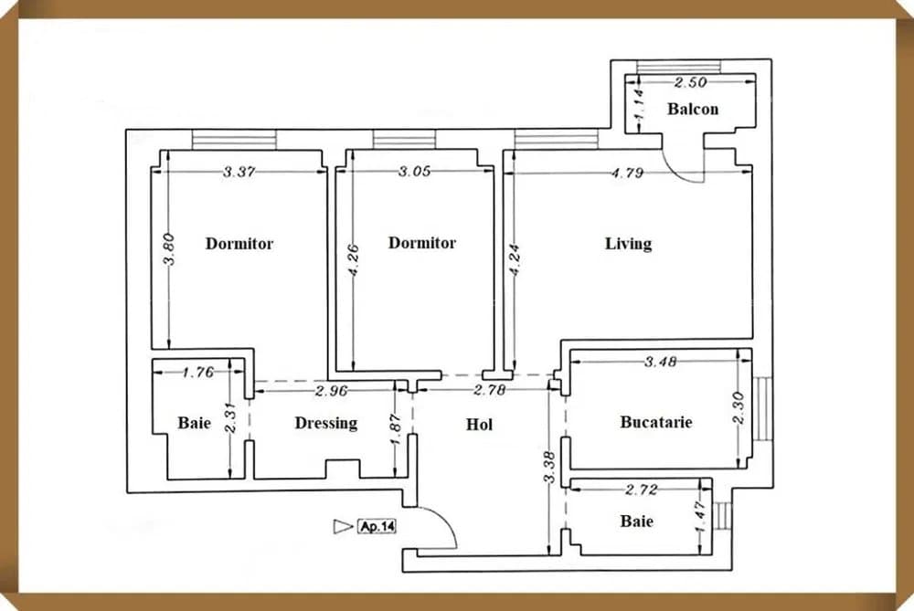 COMPOZITORI-PRIMO APARTAMENT CU 3 CAMERE 78 MP RENOVAT LOC PARCARE+BOXA - 7