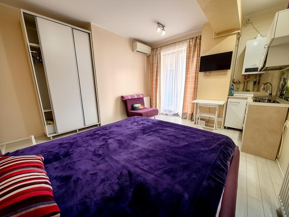 OCAZIE! MAMAIA-SUMMERLAND STUDIO MOBILAT SI UTILAT MODERN VEDERE CATRE MARE - 4