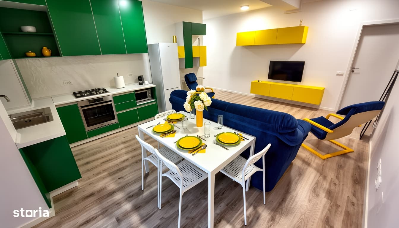 Apartament 2 camere, Tomis Nord, bloc nou, etaj 10, vedere panoramică - 8