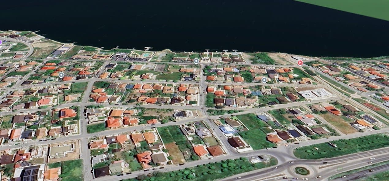 Teren 450 mp, Sud Ovidiu, front stradal 15 m, utilități complete - 2