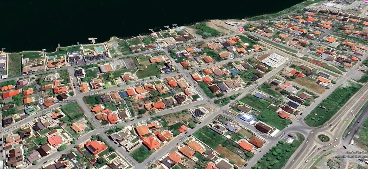 Teren 450 mp, Sud Ovidiu, front stradal 15 m, utilități complete - 1