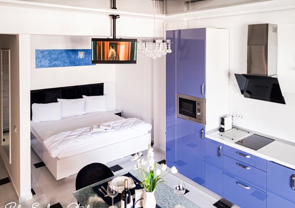 Studio modern și elegant + parcare în Mamaia Nord – Complex cu piscina - 4