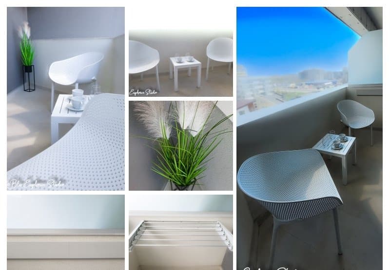 Studio modern și elegant + parcare în Mamaia Nord – Complex cu piscina - 9