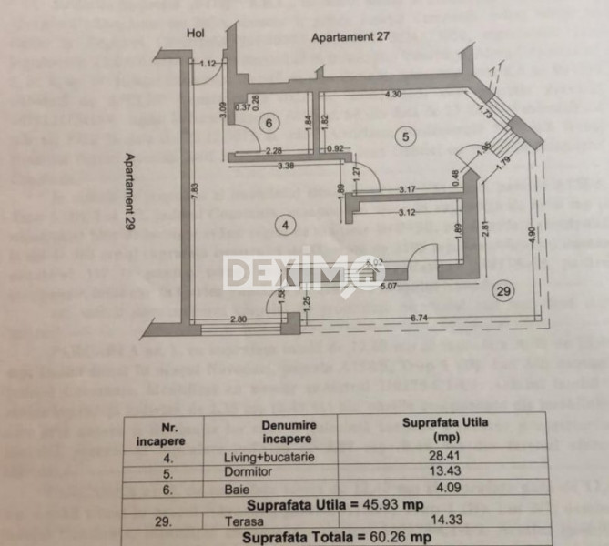 Apartament 2 Camere - Mamaia Nord - Vedere Frontala Catre Mare