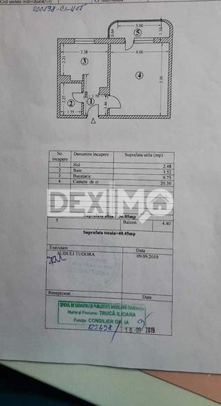 Garsoniera - Zona Inel II - Centrala Pe Gaze