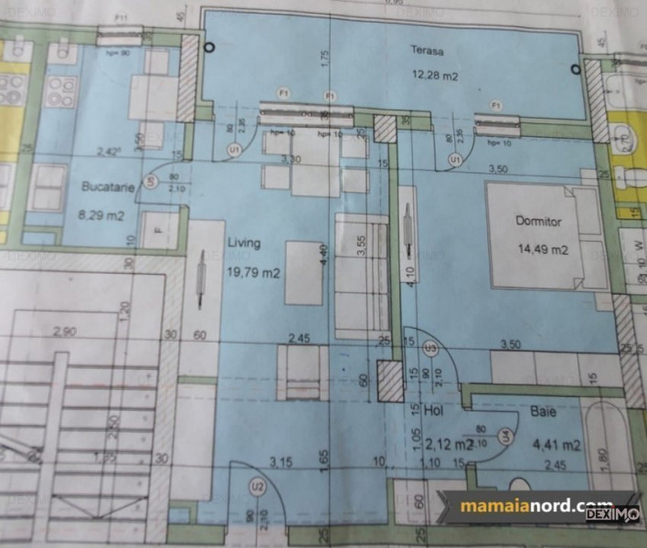 Apartament 2 Camere Decomandate - Zona Mamaia Nord - Mobilat - Utilat