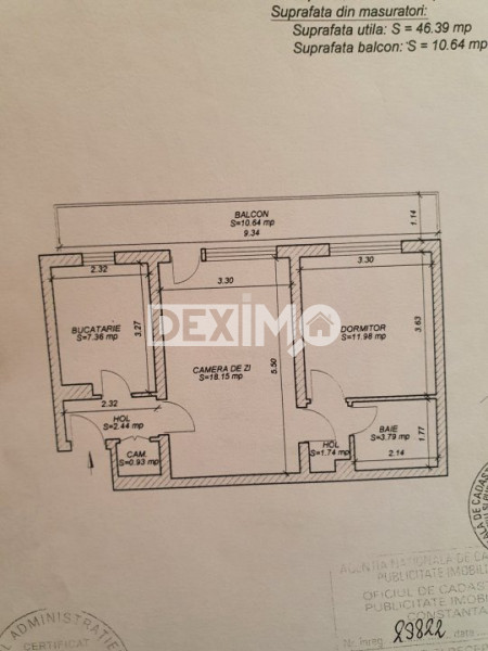 Apartament 2 Camere - Liceul International - Pregatit Pentru Finisaje
