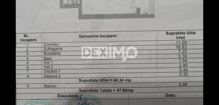 Apartament 2 Camere - Zona Far - Liber