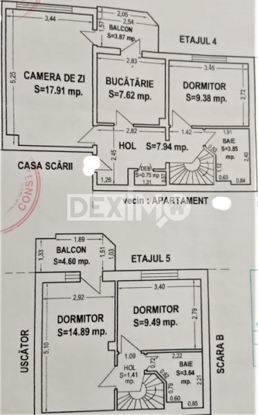 Duplex 4 Camere - Deosebit - Gara - Mobilat Lux - Loc Parcare