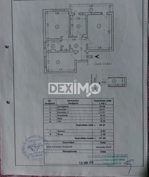 Apartament 3 Camere - Zona Km 4-5 - Gaze La Aragaz