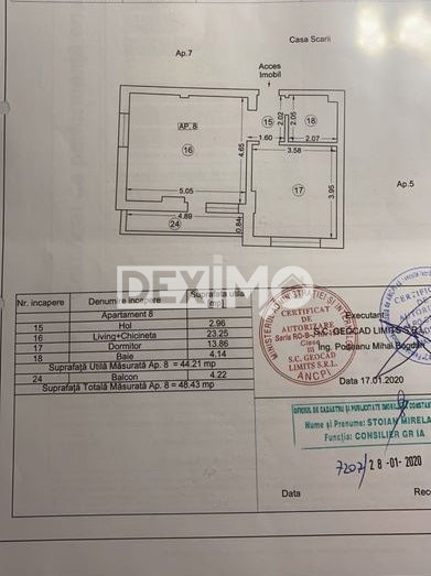 Apartament 2 Camere - Mamaia Nord - Mobilat/Utilat Complet