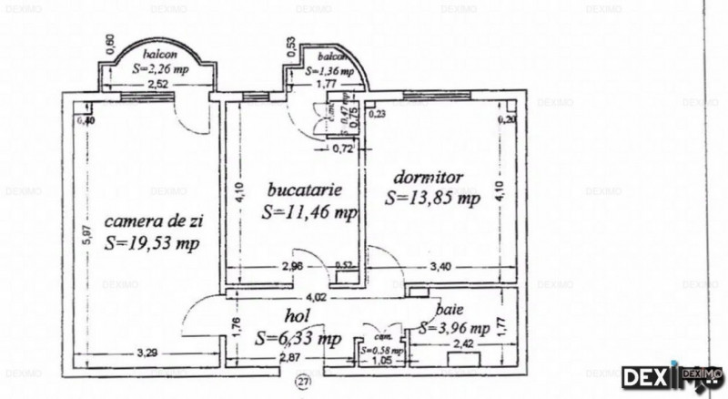 Capitol - Apartament cu 2 Camere Decomandate - Renovat Recent - Liber