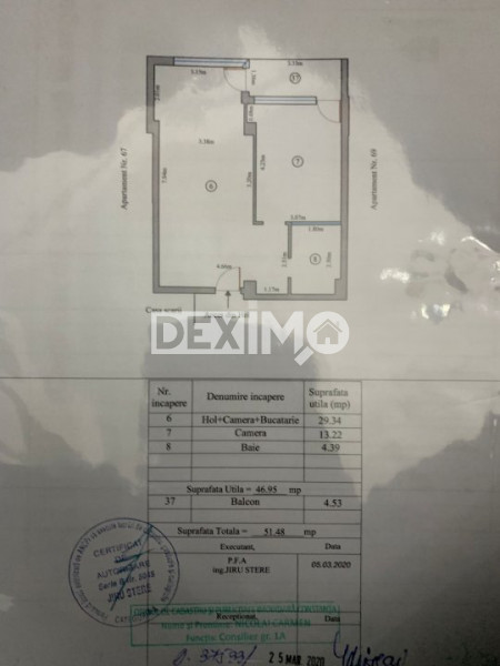 Apartament 2 Camere - Campus - Mobilat/Utilat - Centrala Pe Gaze