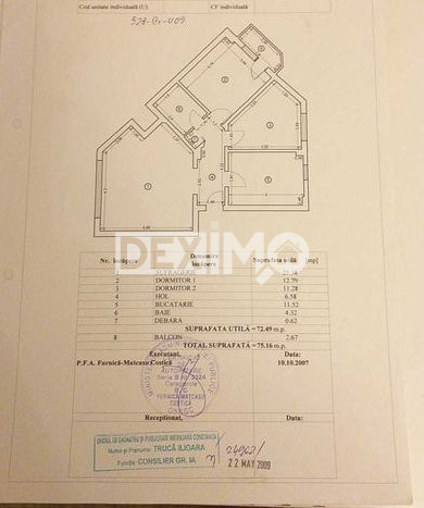 Apartament 3 Camere - Bld. Mamaia - Mobilat/Utilat Complet 