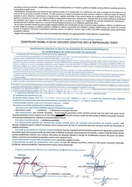 Teren - 450 MP - Zona Compozitori - Regim Inaltime P+2E+M