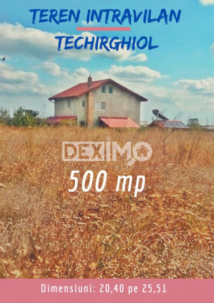 Teren - 500 mp - Techirghiol - langa depozitul Dedeman 