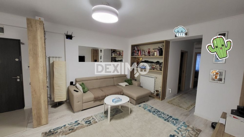 Apartament 3 Camere - Compozitori - Mobilat Complet - Garaj