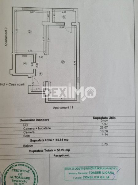 Apartament 2 Camere - Mamaia Nord - Mobilat Complet