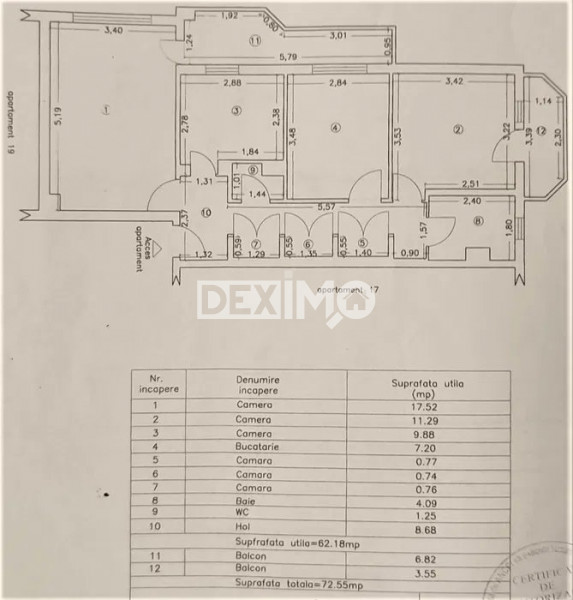 Apartament 4 Camere - Faleza Nord - Vedere La Mare